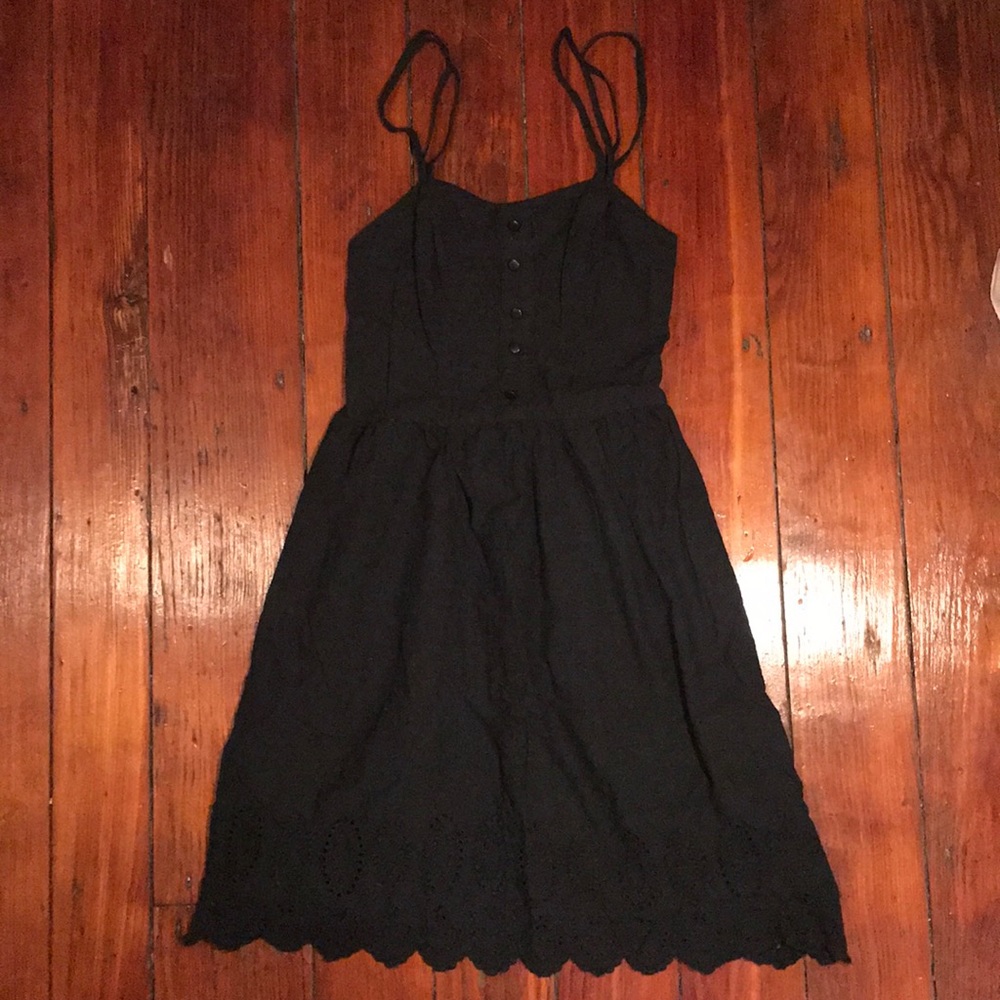 Classic Black Summer Dress 🌙✨